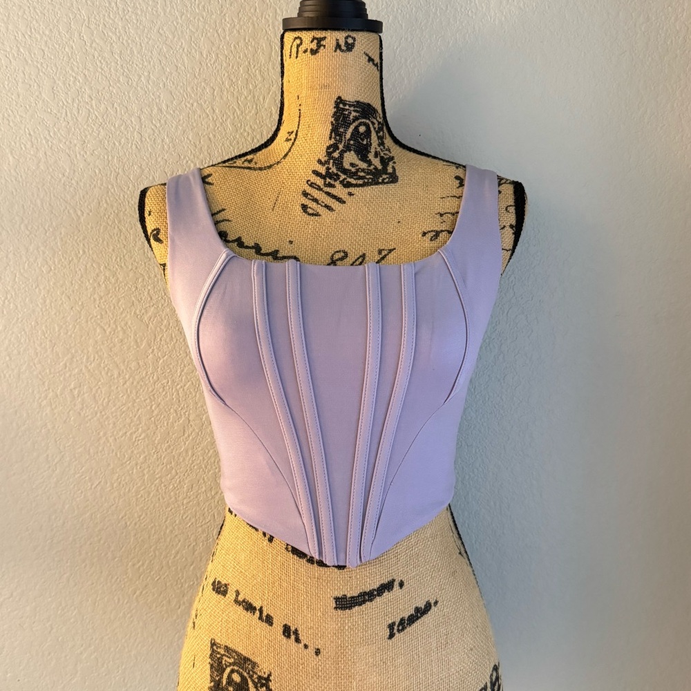 Corset Boned Top